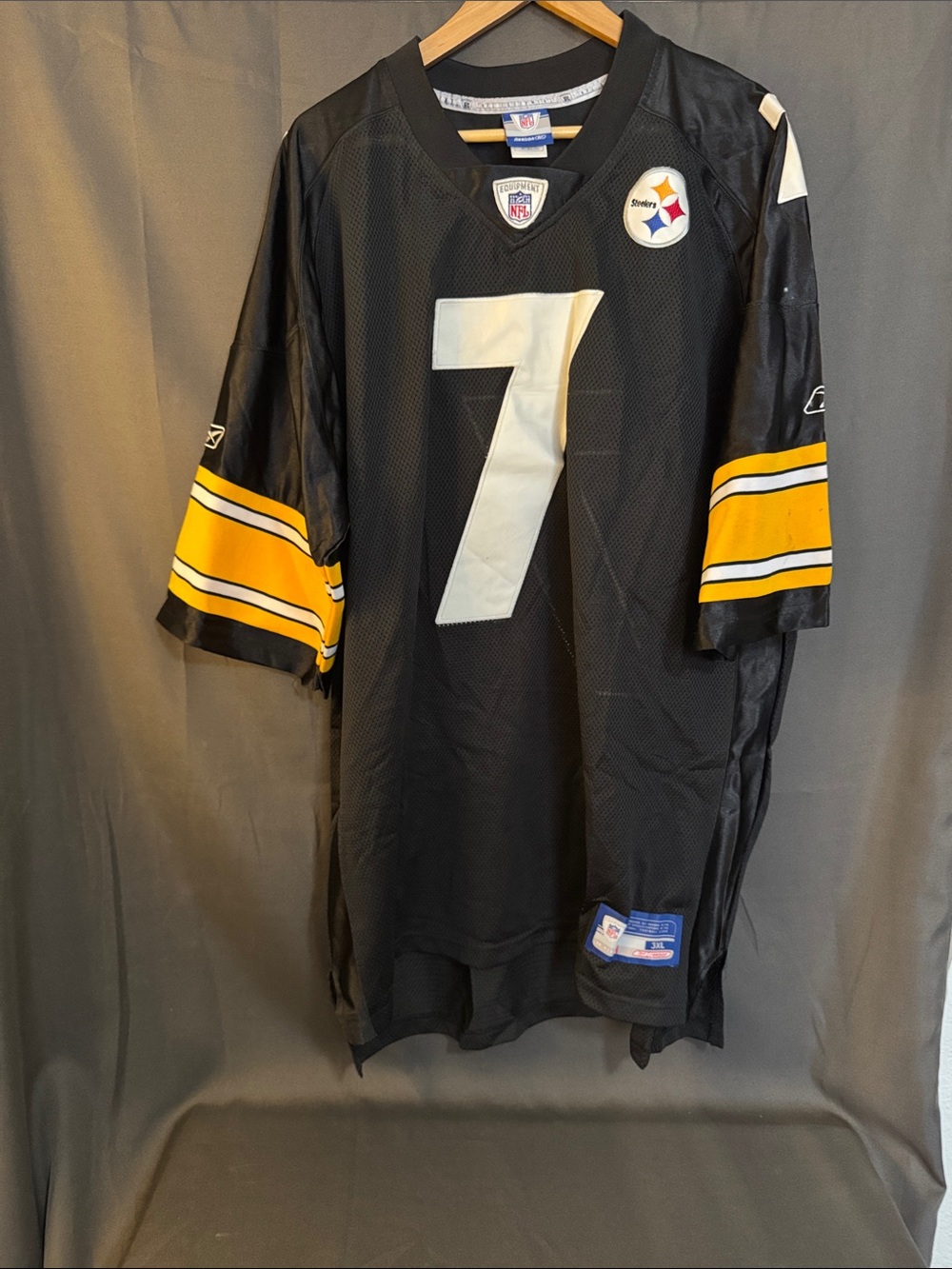 Vintage Reebok Pittsburgh Steelers Ben Roethlisberger jersey
